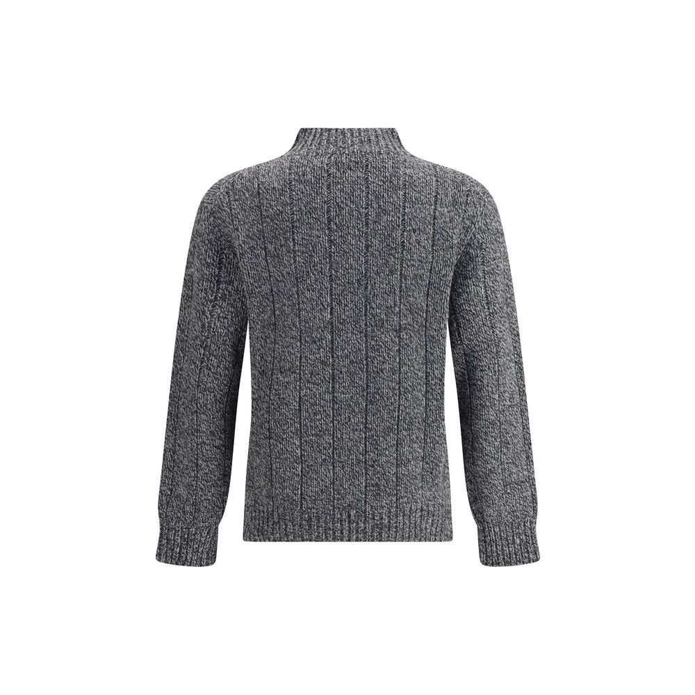 Gray Wool Sweatshirt