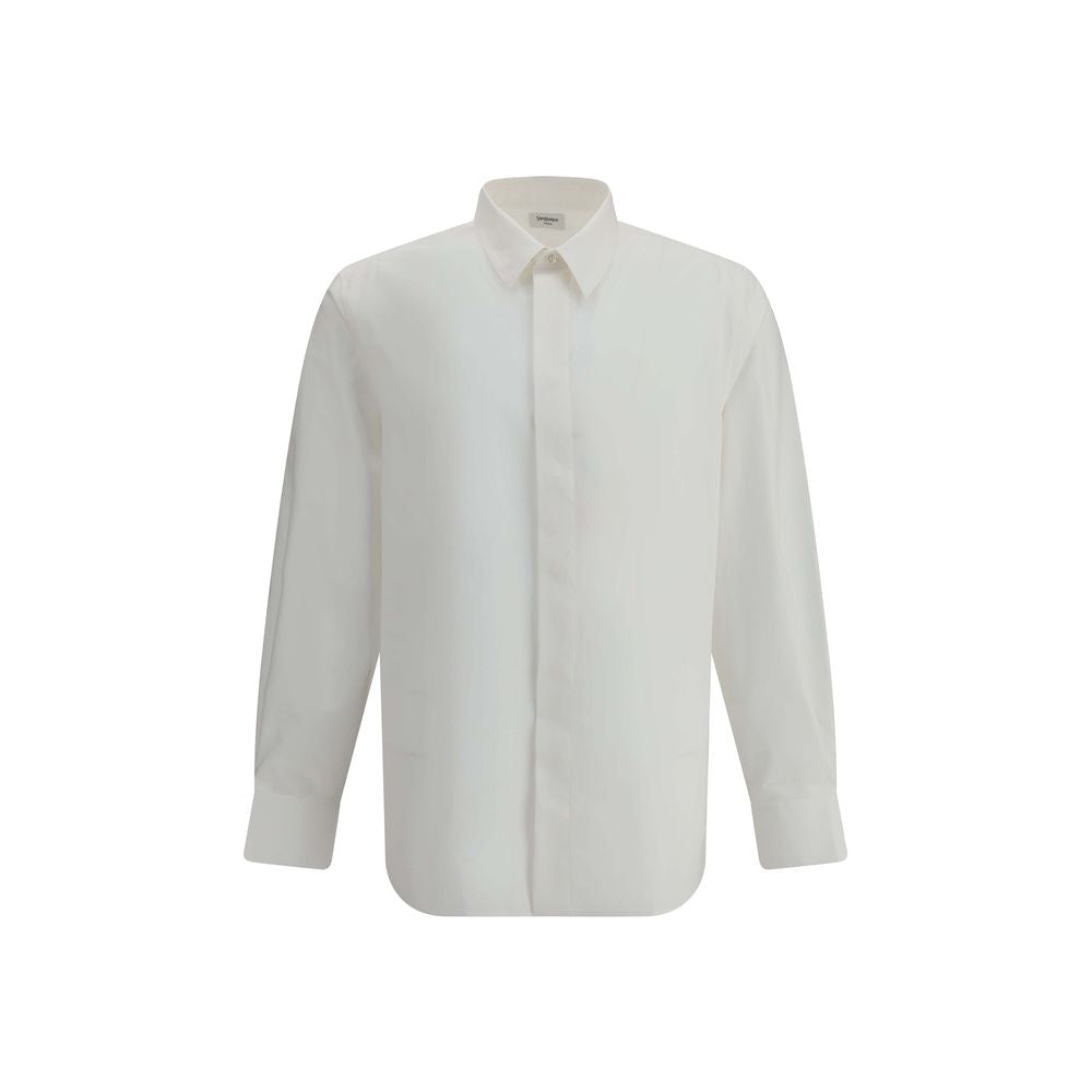 White Cotton Dress Shirt