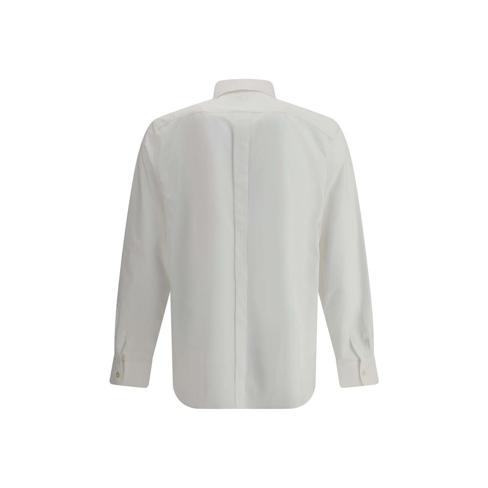 White Cotton Dress Shirt