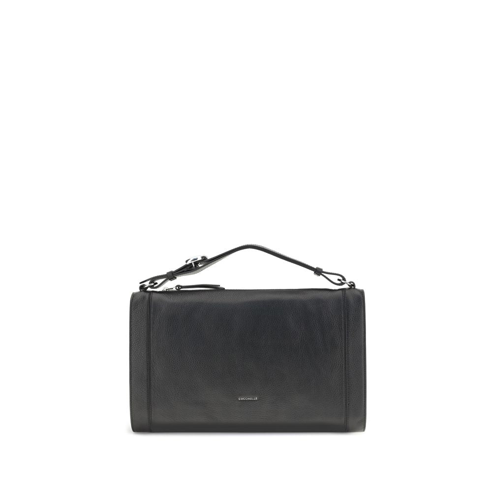 Black Calf Leather Bos Taurus Handbag