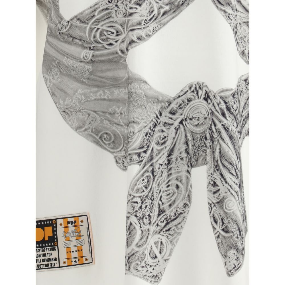 Cream Cotton T-Shirt