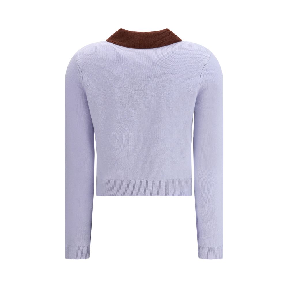 Light Blue Wool Sweatshirt