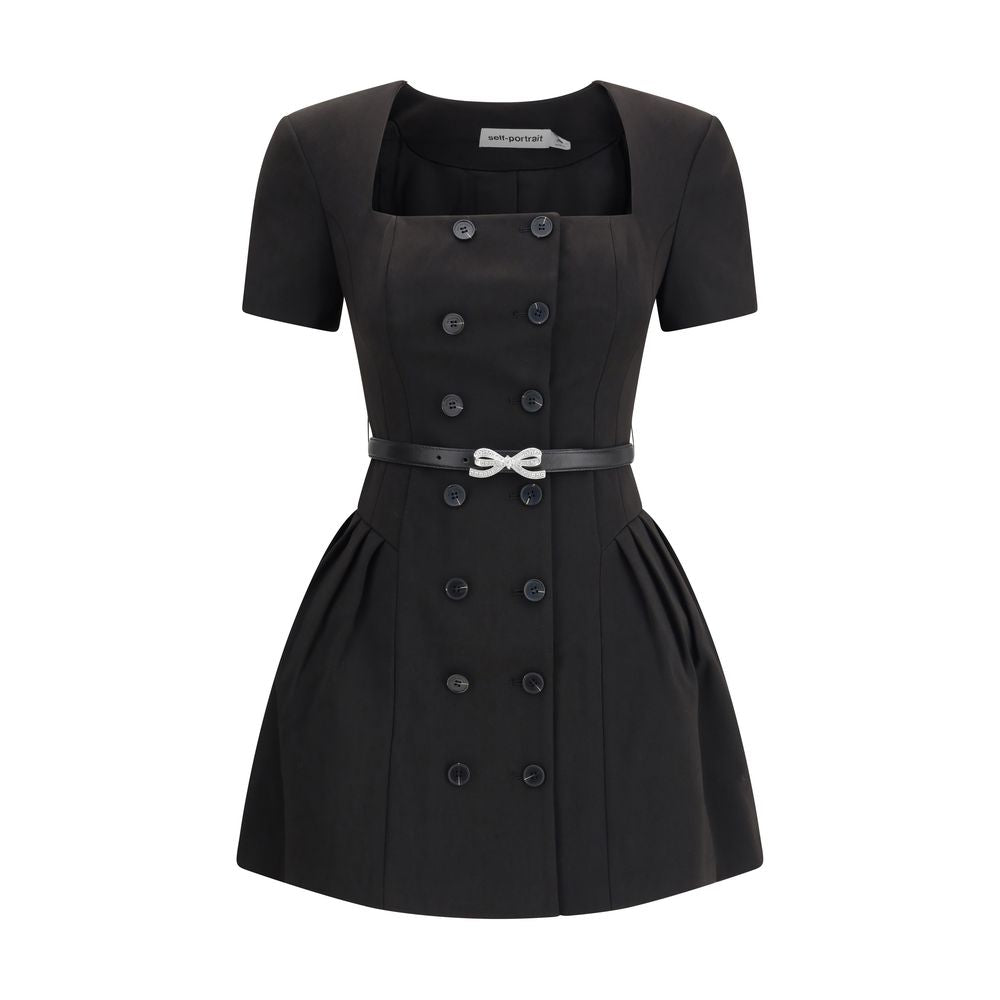 Crepe short sleeve Dress