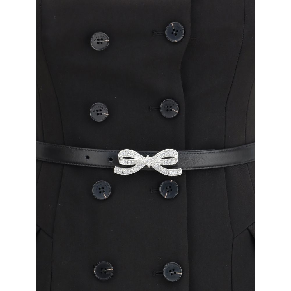 Crepe short sleeve Dress