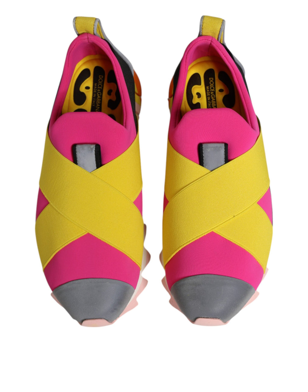 Multicolor Neoprene Elastic Ibiza Sneakers Shoes