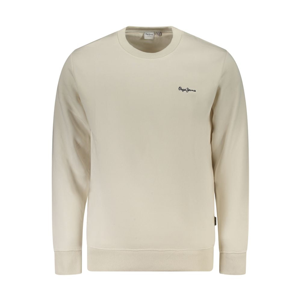White Cotton Men Sweater