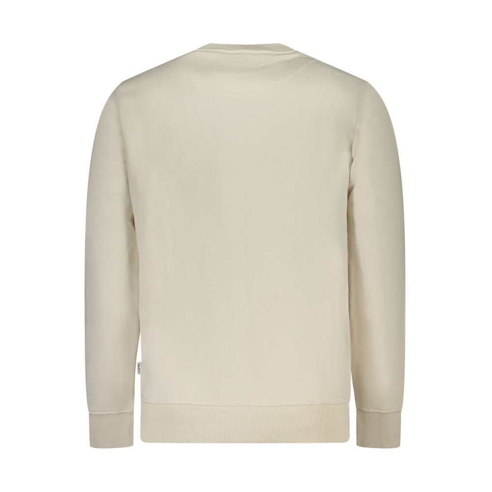 White Cotton Men Sweater
