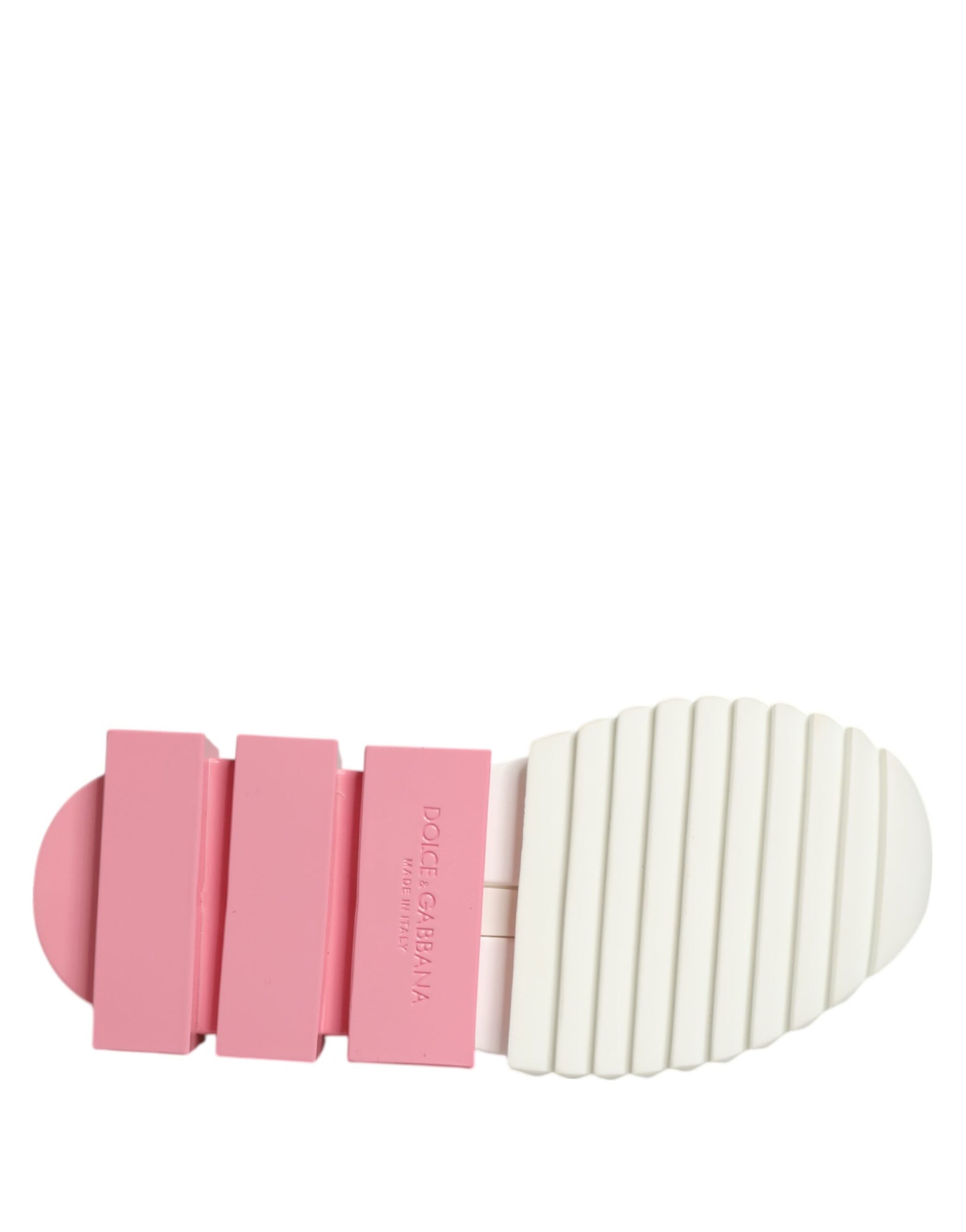 White Pink Low Top Sorrento Sneakers Shoes