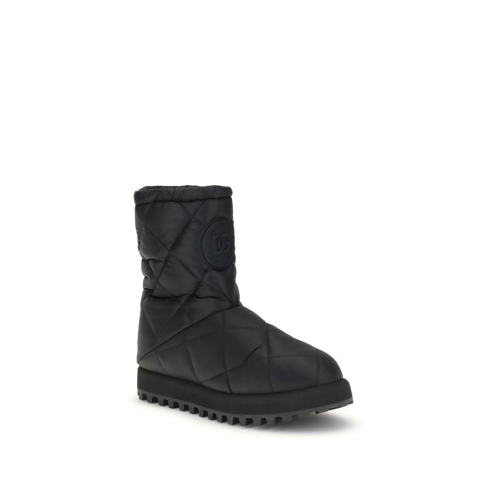 Black Polyamide Boots