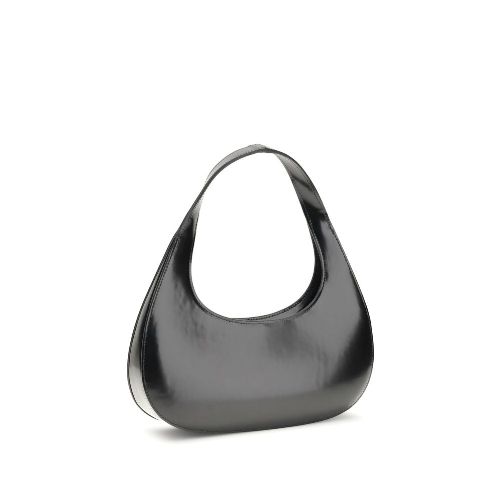 Black Leather Shoulder Bag