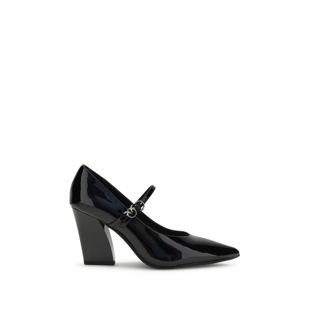 Black Calf Leather Bos Taurus Pumps