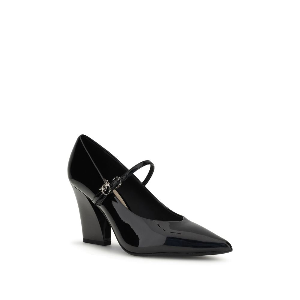 Black Calf Leather Bos Taurus Pumps