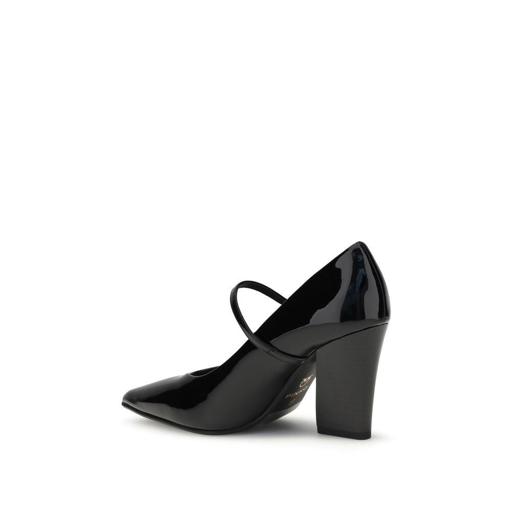 Black Calf Leather Bos Taurus Pumps