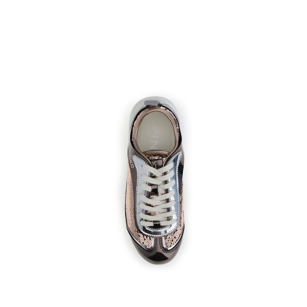 Multicolor Polyamide Low Top Sneakers