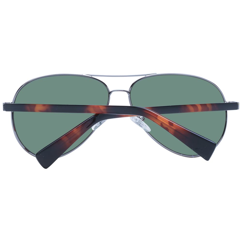 Gray Metal Sunglasses