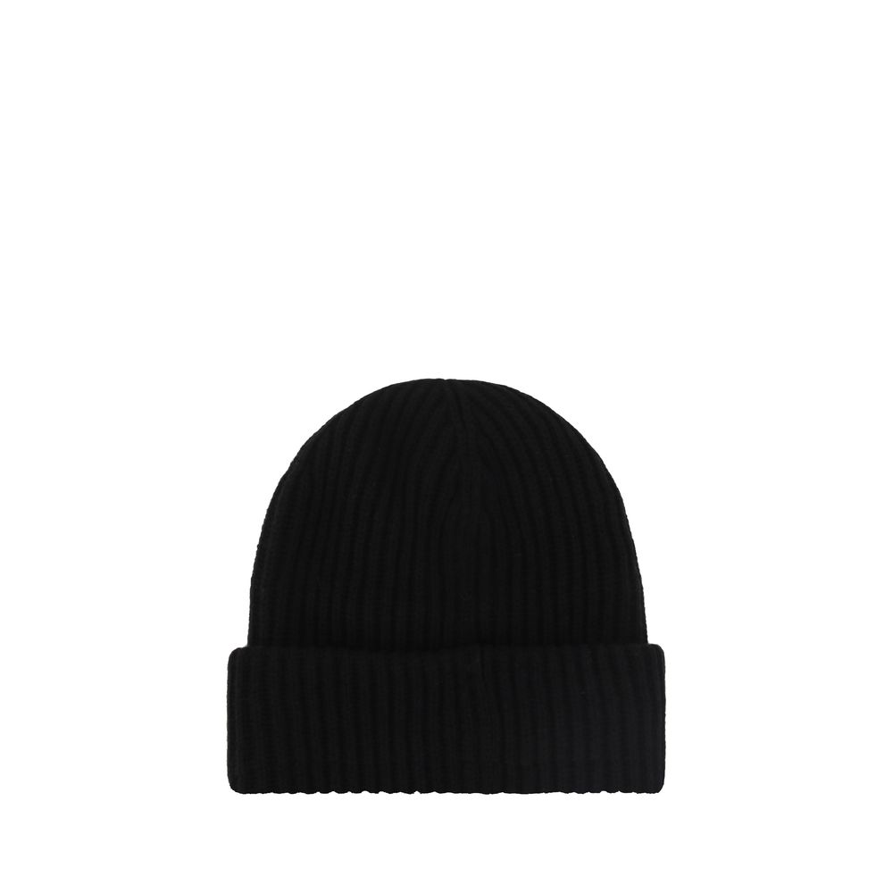 Black Wool Beanie