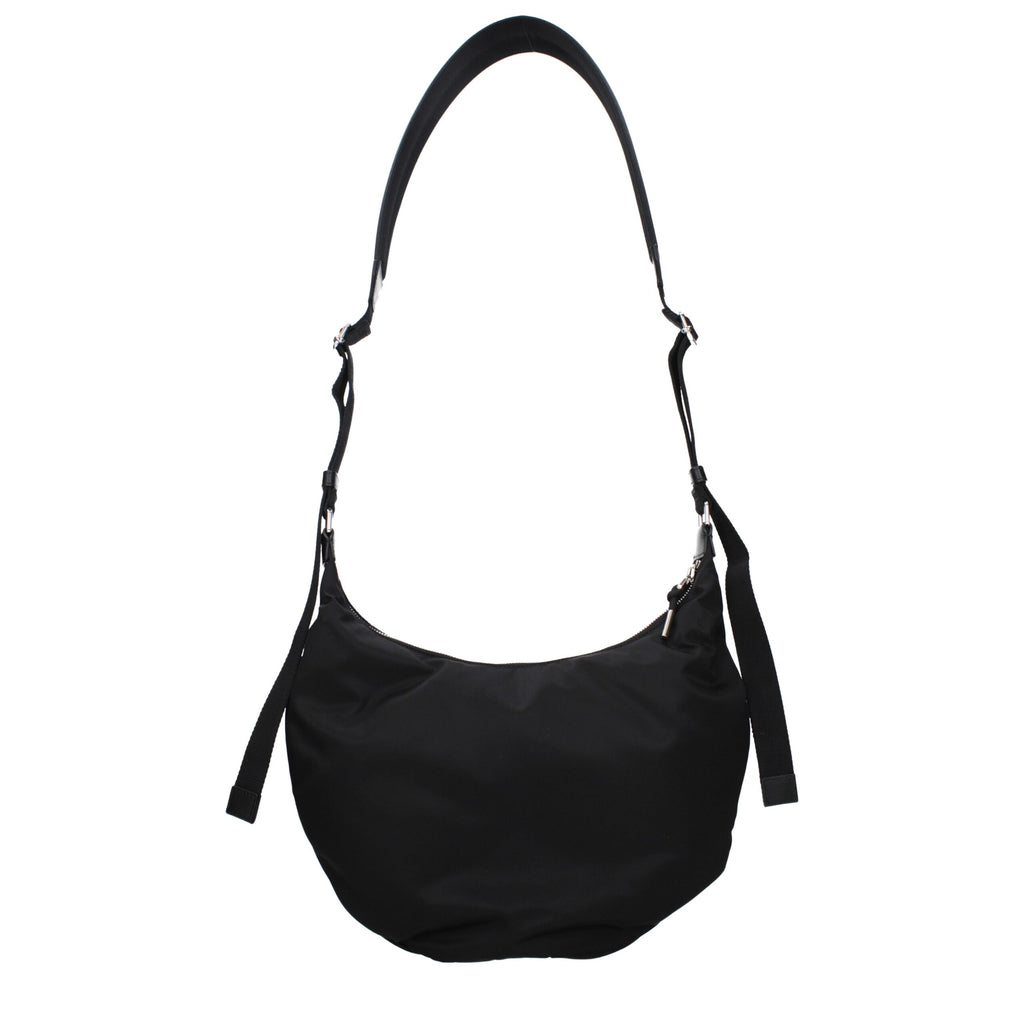 Black Nylon Crossbody Bag