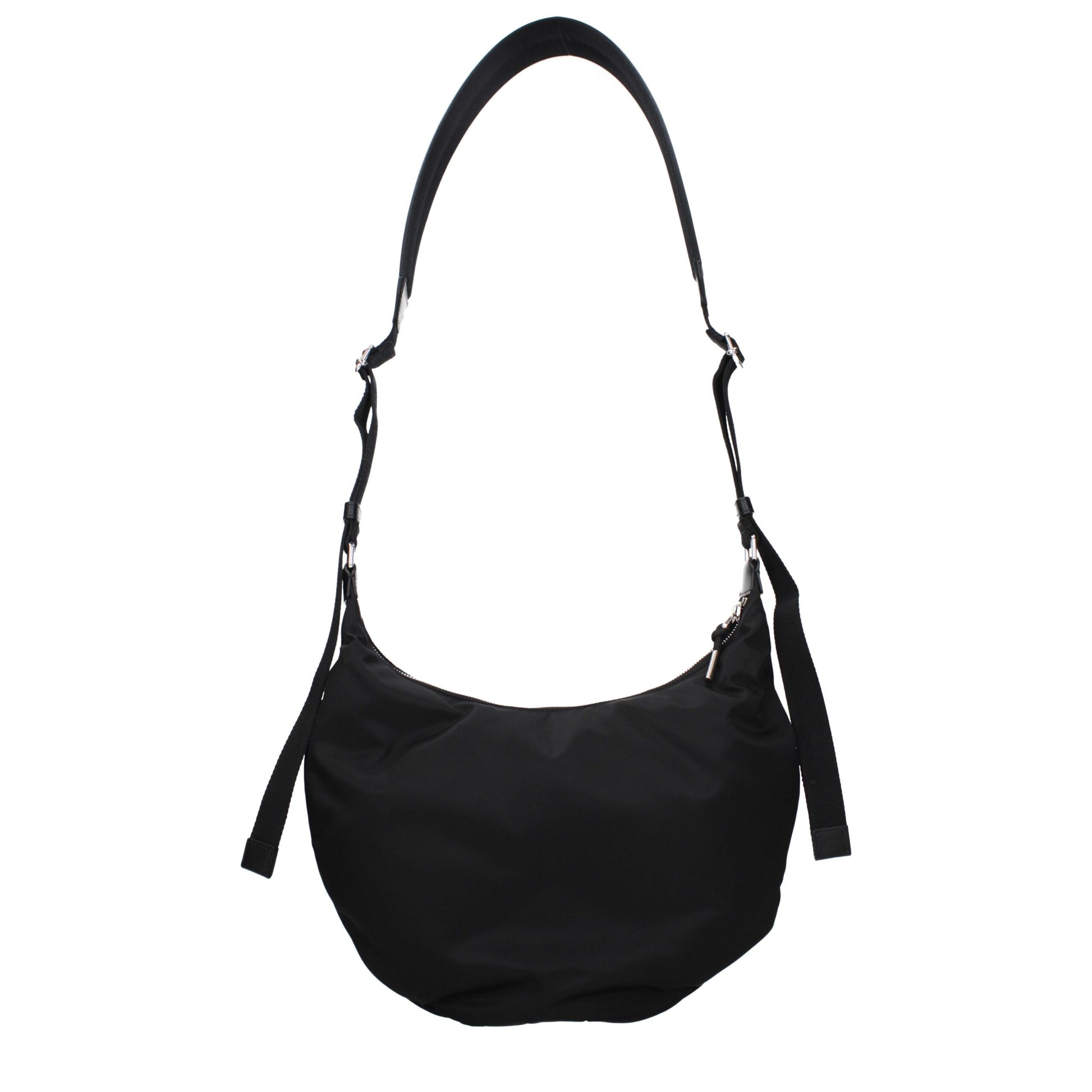 Black Nylon Crossbody Bag