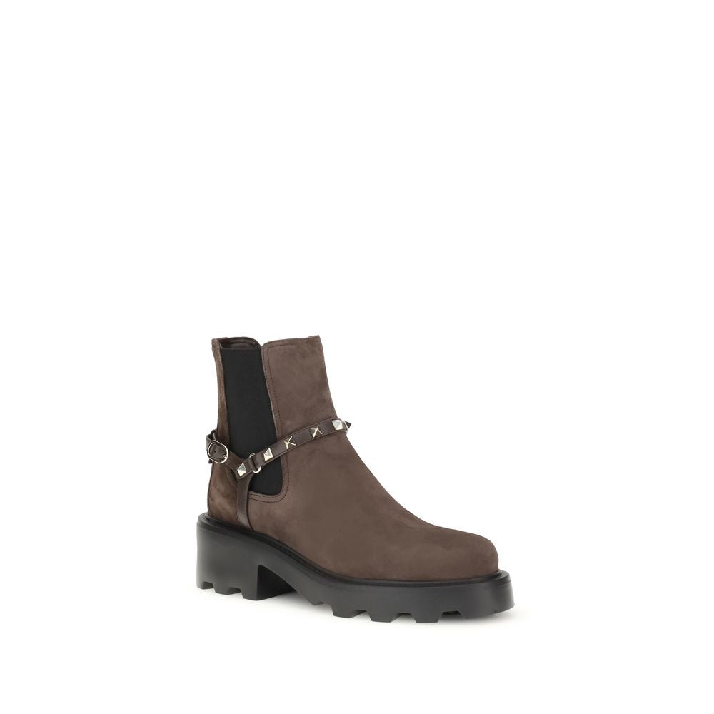 Brown Calf Leather Bos Taurus Chelsea Boots