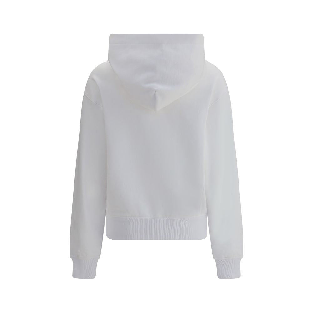 White Cotton Sweatshirt
