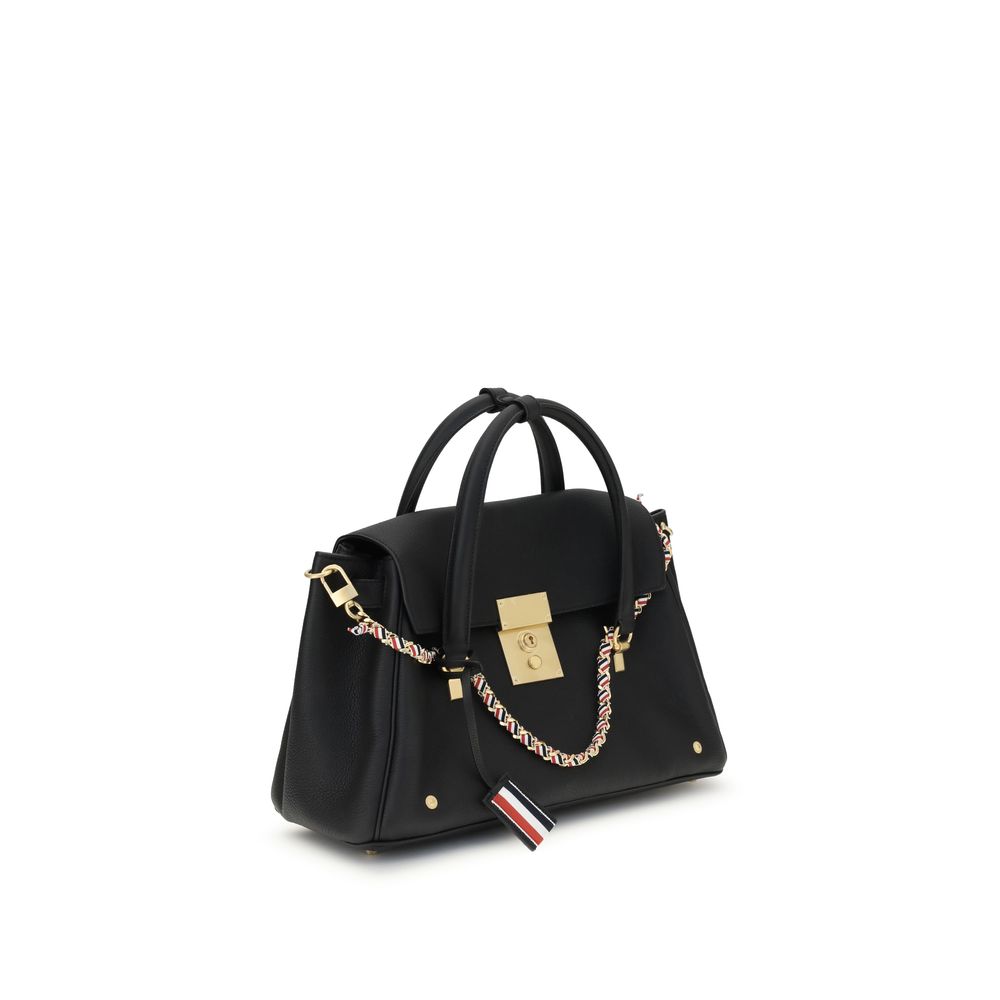 Black Calf Leather Bos Taurus Handbag