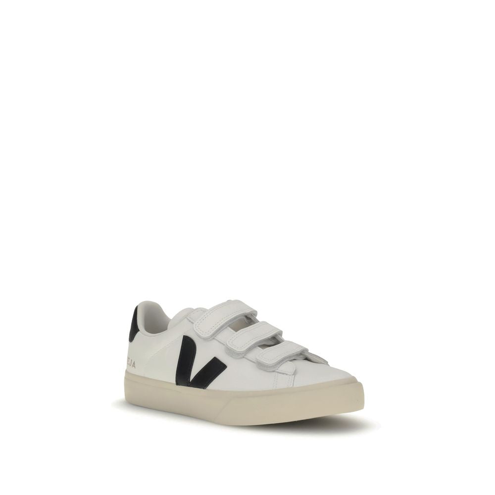 White Rubber Low Top Sneakers