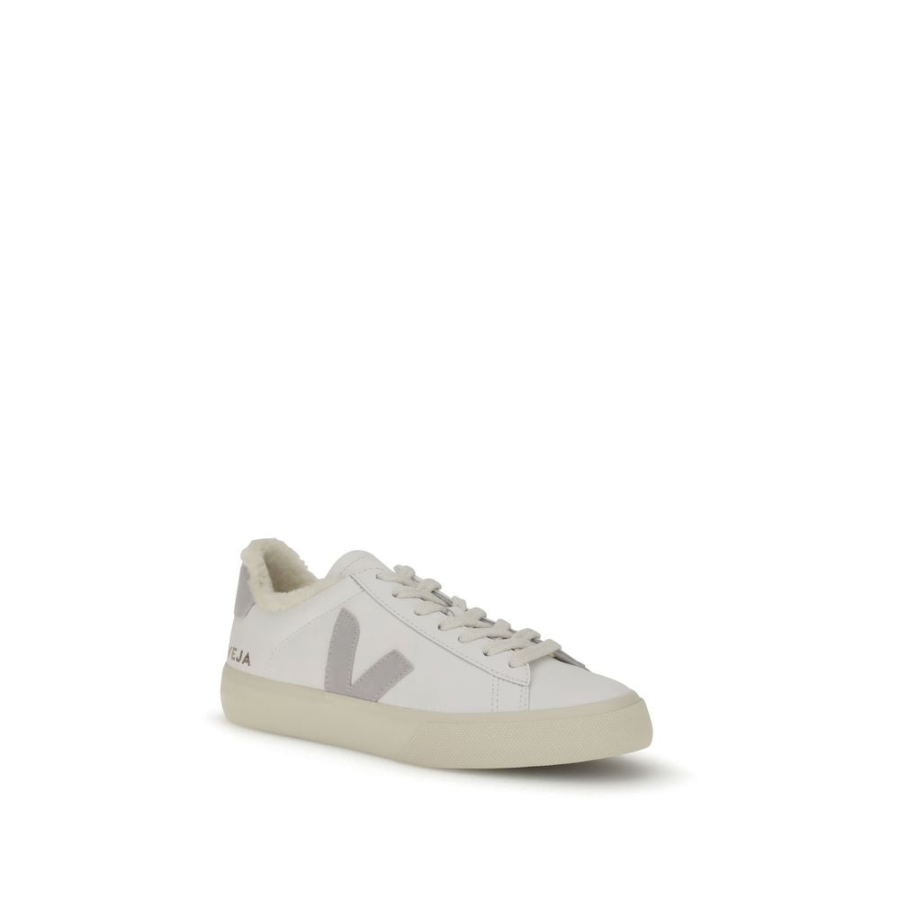 White Calf Leather Bos Taurus Low Top Sneakers