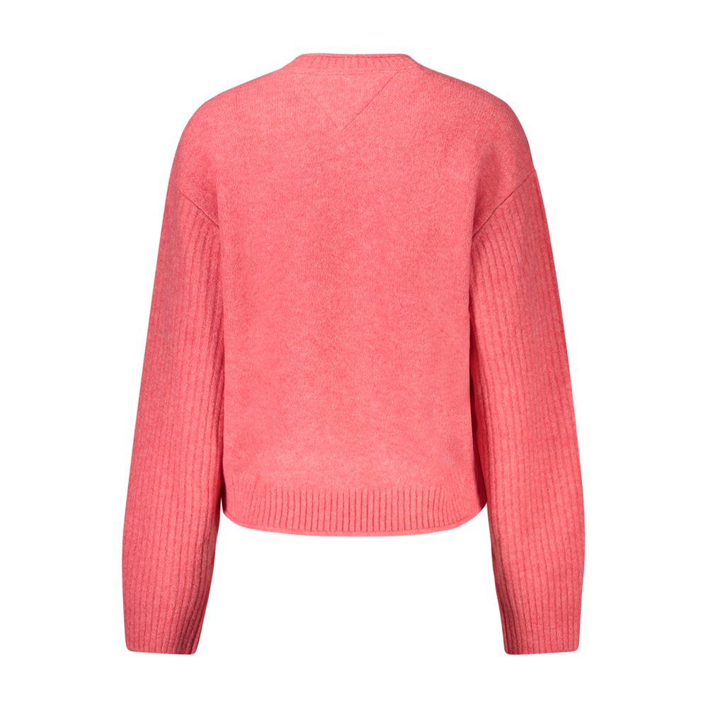 Pink Wool Women Sweater