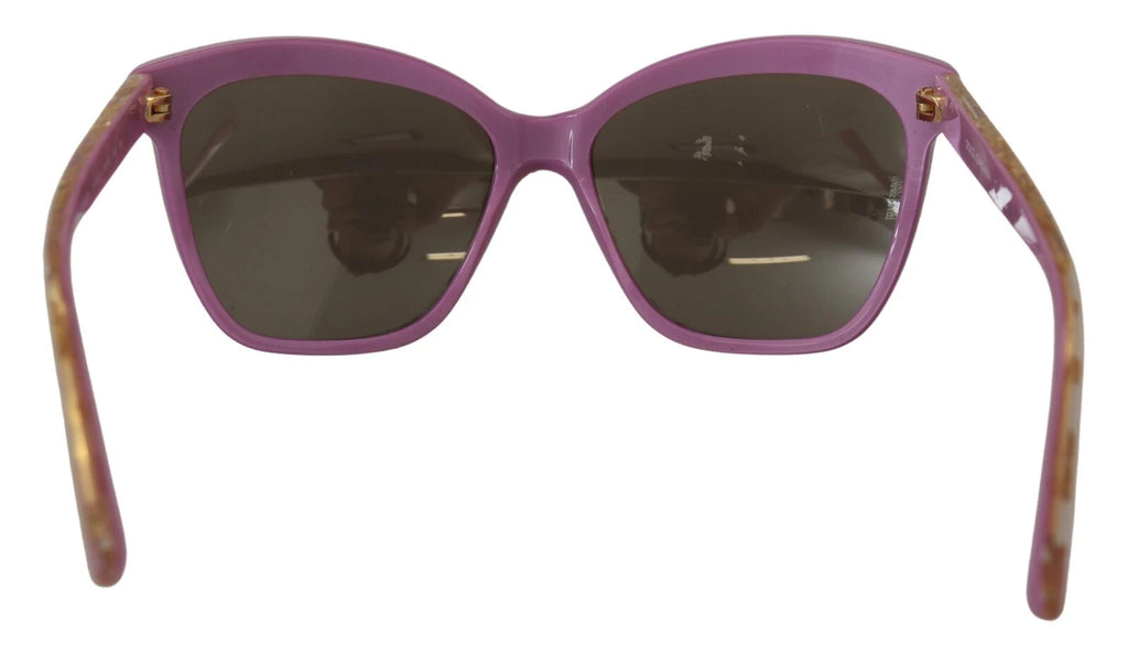 DG4251 Violet Full Rim Rectangle Frame Shades Sunglasses