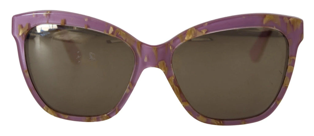 DG4251 Violet Full Rim Rectangle Frame Shades Sunglasses