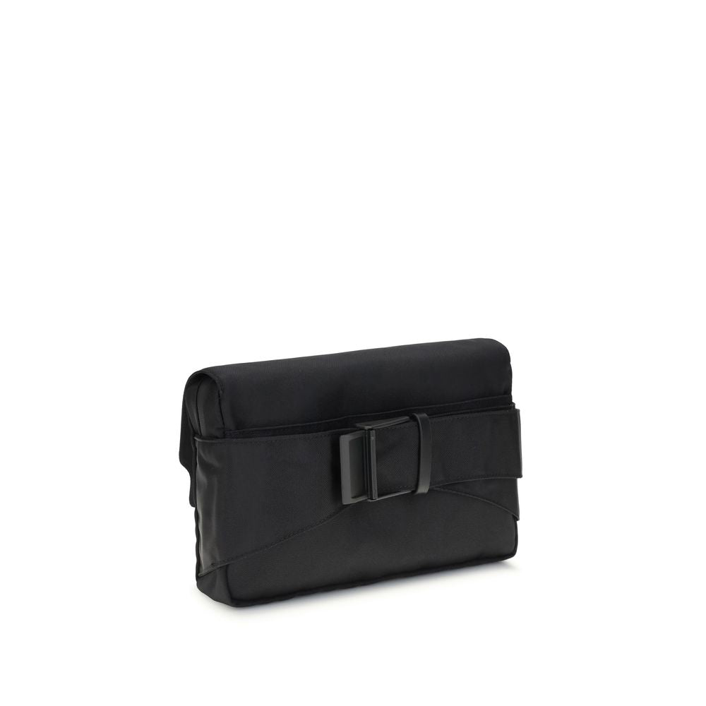 Black Polyamide Clutch Bag