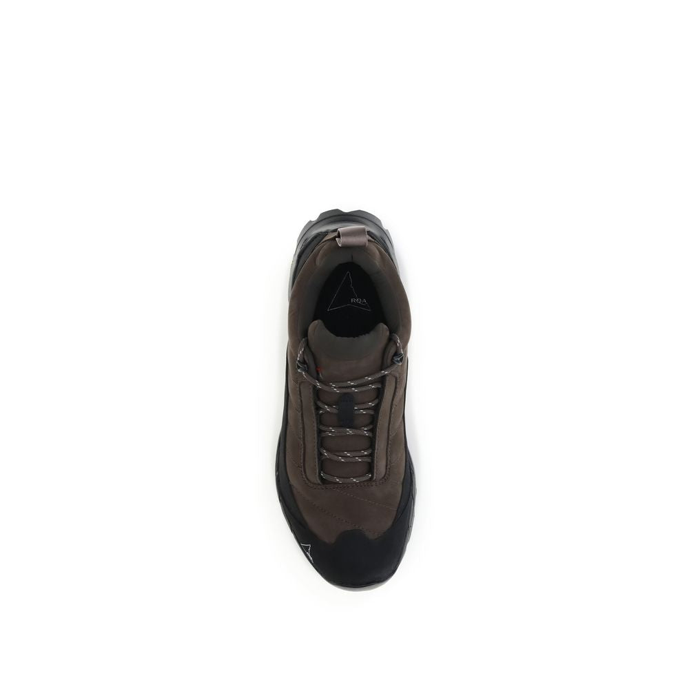 Brown Calf Leather Bos Taurus Athletic Sneakers