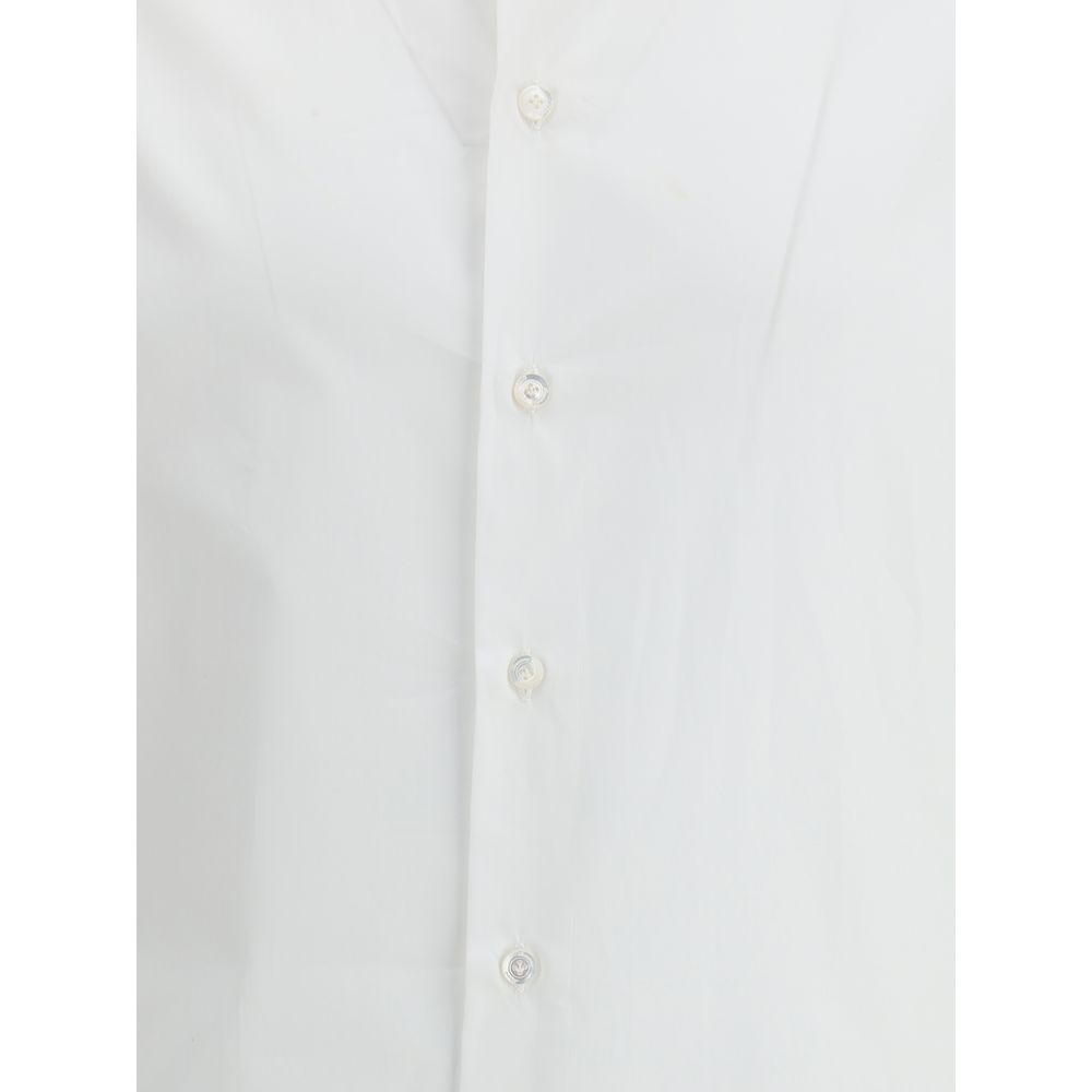 White Cotton Dress Shirt