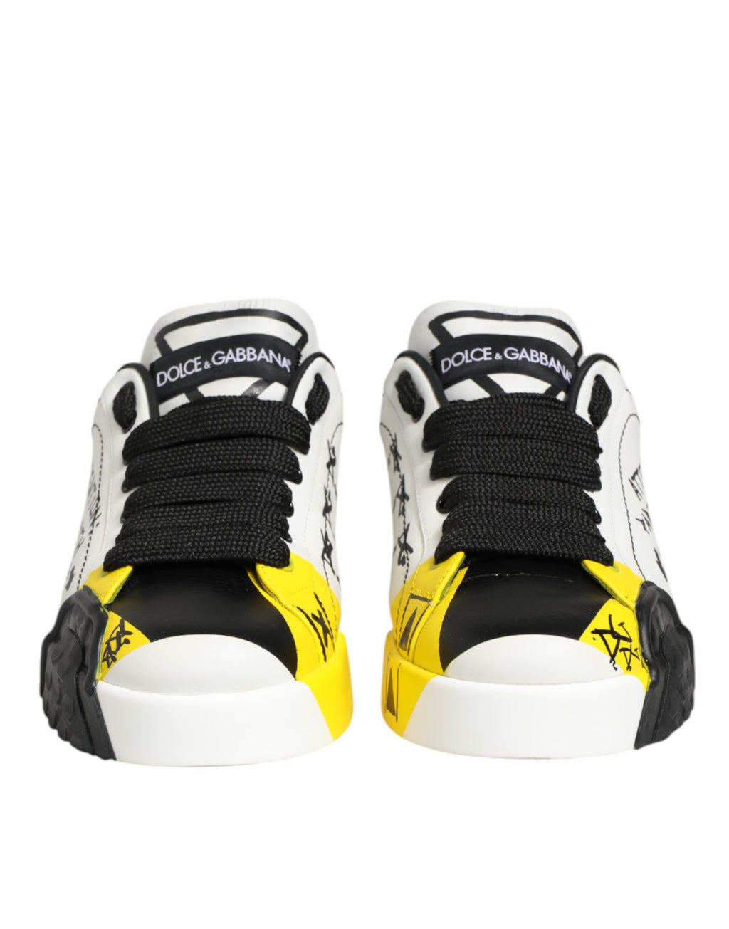 Multicolor Lettering Portofino Sneakers Shoes