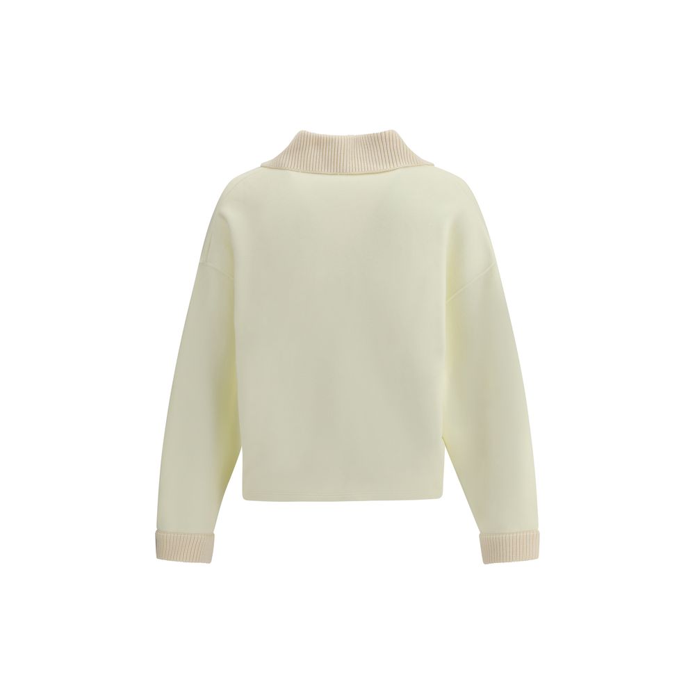 Cream Cotton Sweatshirt