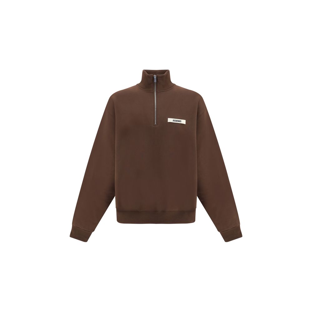 Brown Cotton Sweatshirt