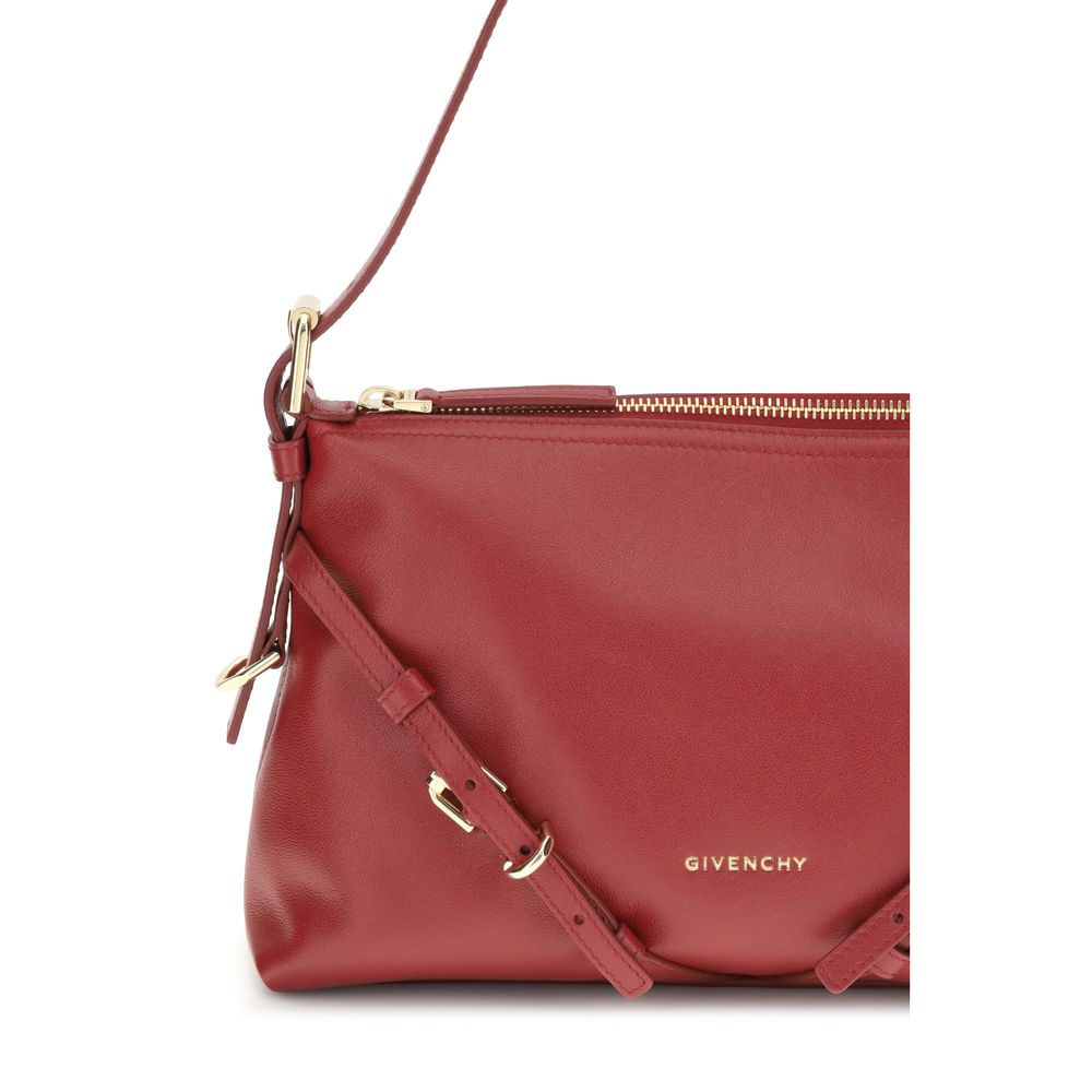 Red Calf Leather Bos Taurus Shoulder Bag