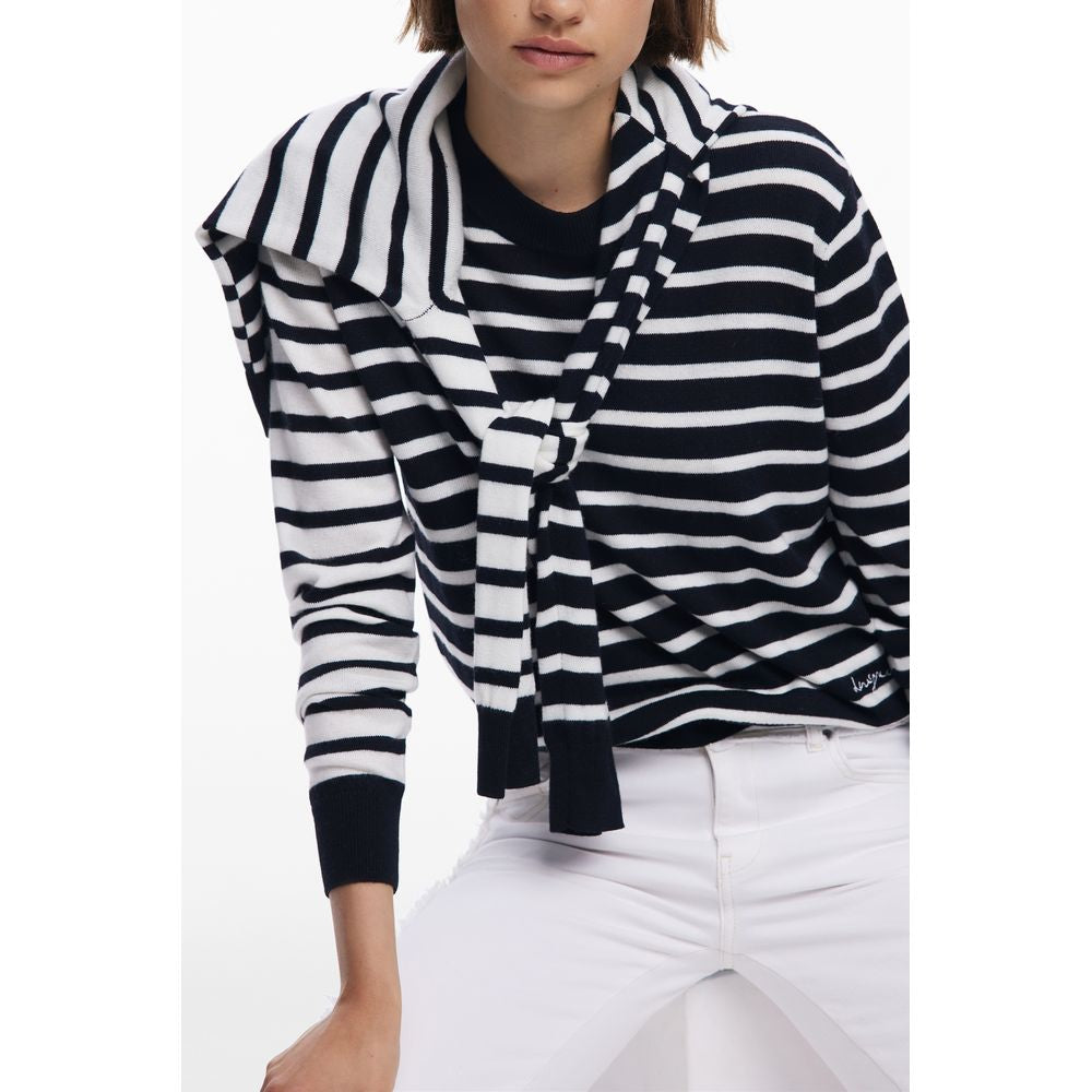 Black Wool Women Sweater