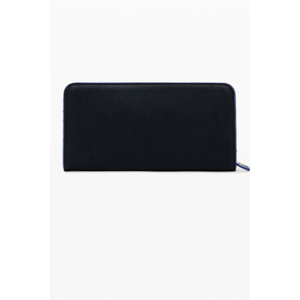 Black Polyethylene Women Wallet