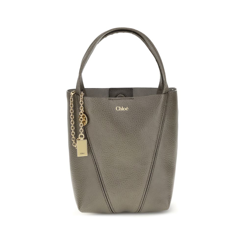 Gray Calf Leather Bos Taurus Shoulder Bag