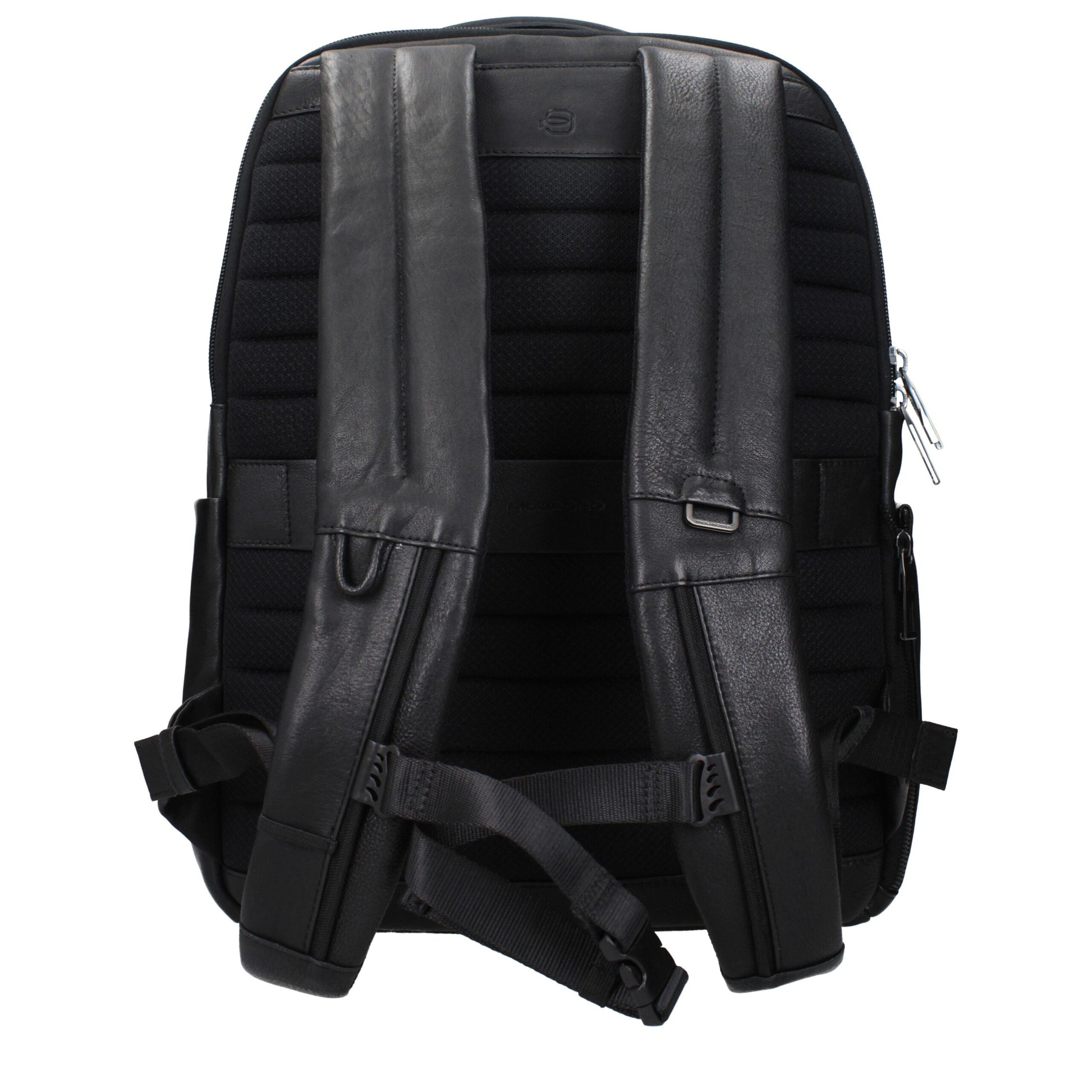 Black Leather Backpack