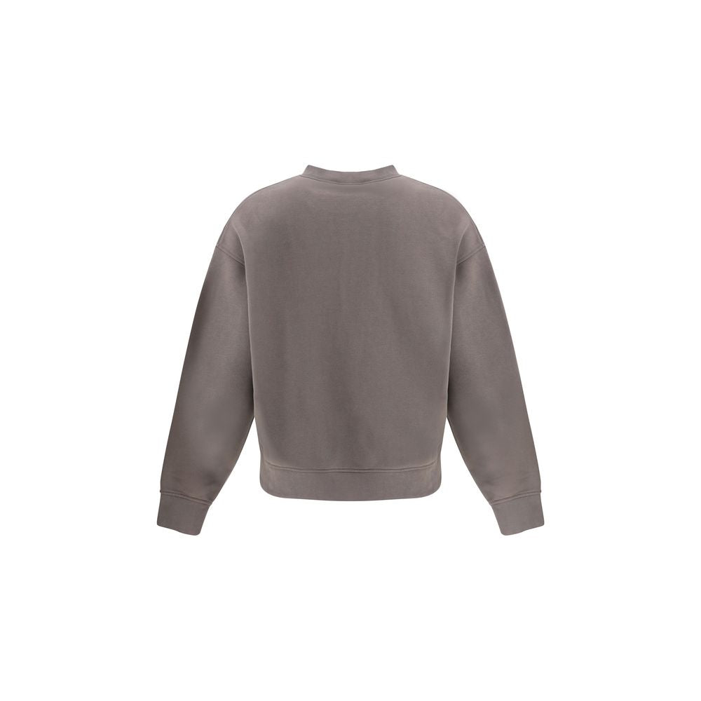 Brown Cotton Sweatshirt
