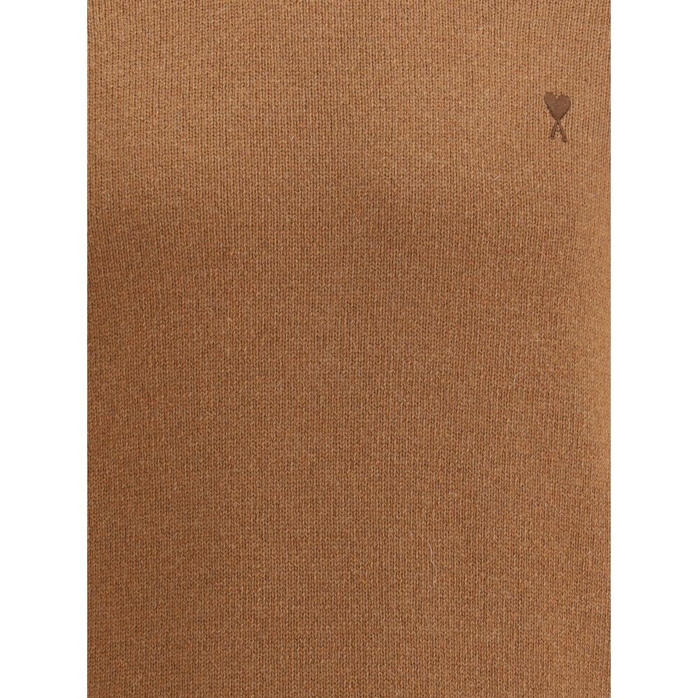 Brown Wool Sweatshirt