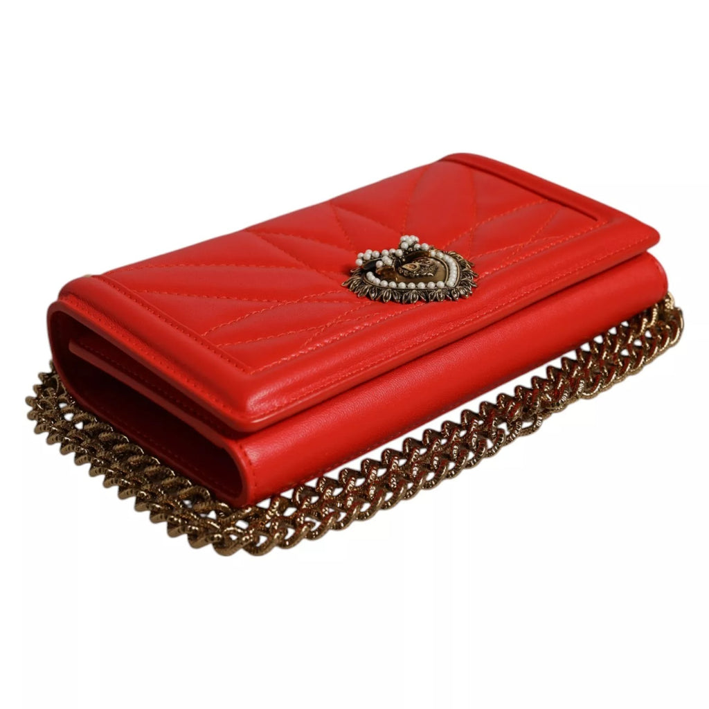 Red Quilted Devotion Crossbody 11 PRO Phone case bag