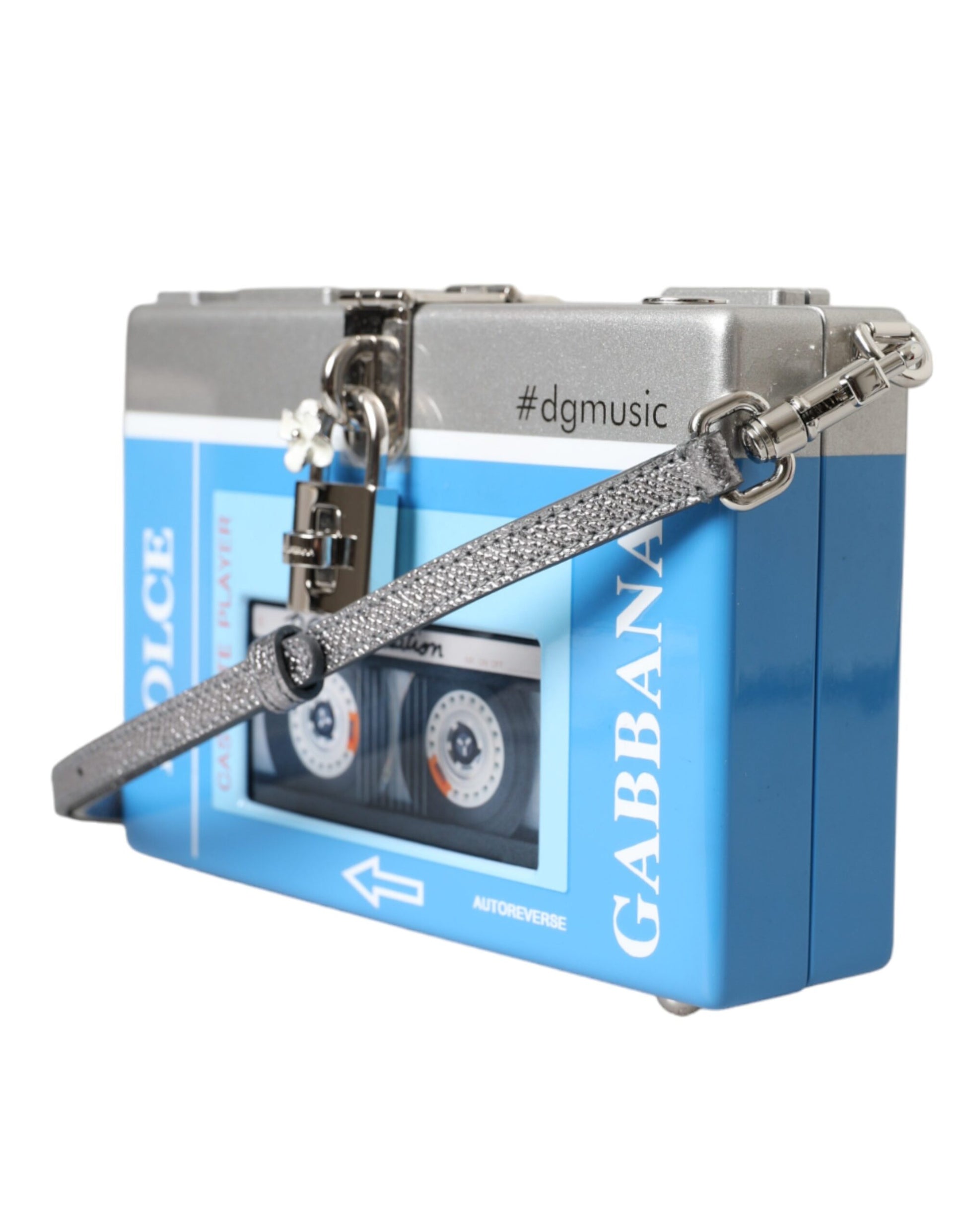 Multicolor Cassette Player Box DG Music Crossbody Shoulder Bag