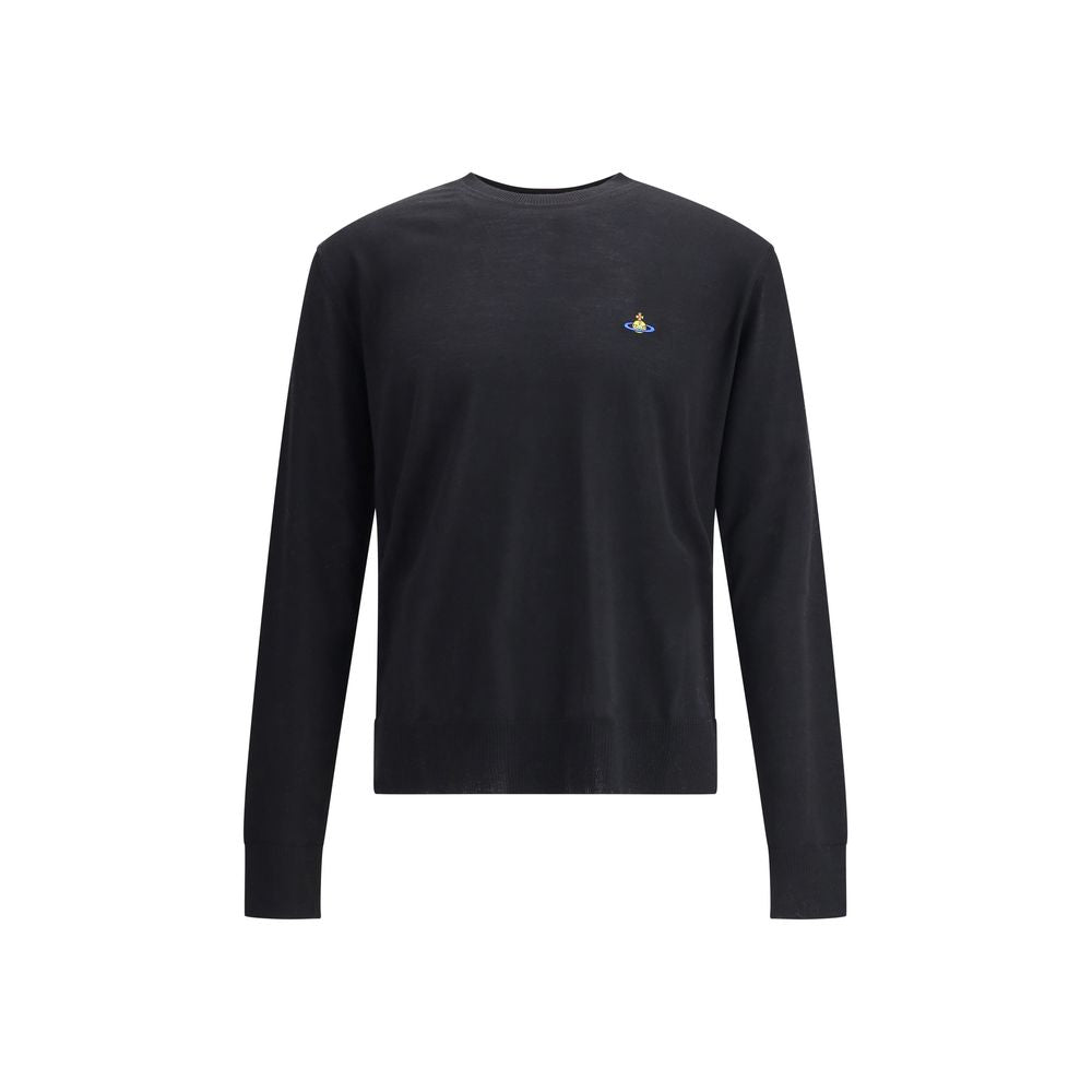 Black Wool Sweatshirt