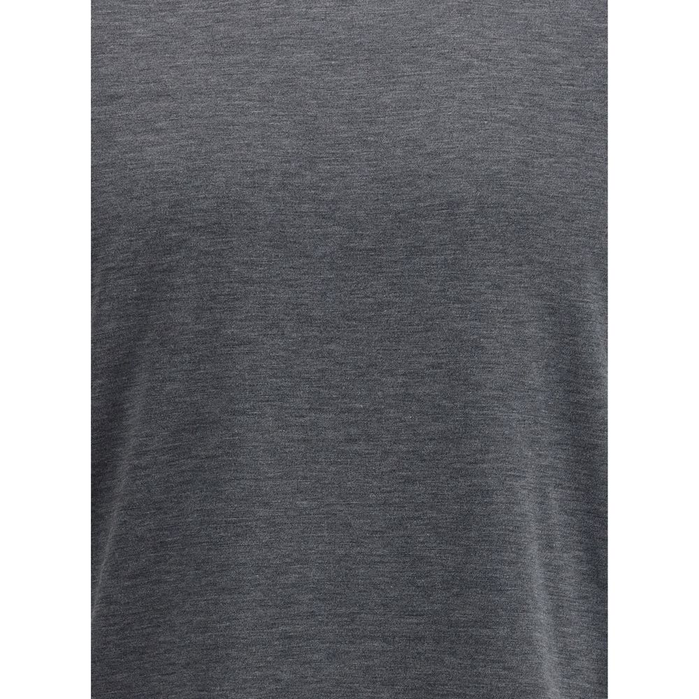 Gray Cotton T-Shirt