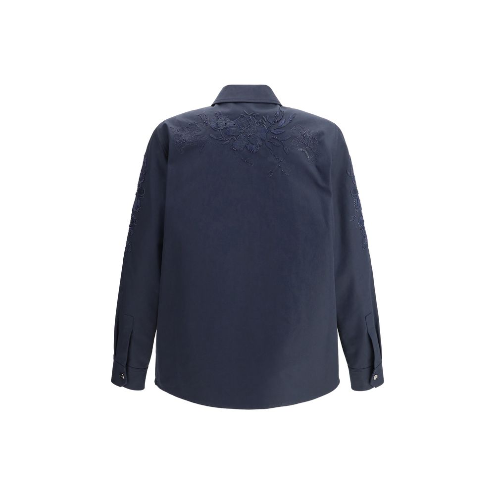 Blue Cotton Denim Jacket