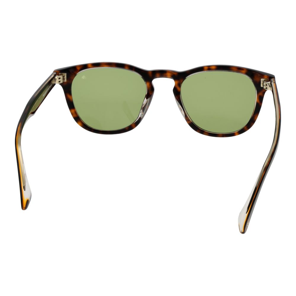 Brown Metal Sunglasses
