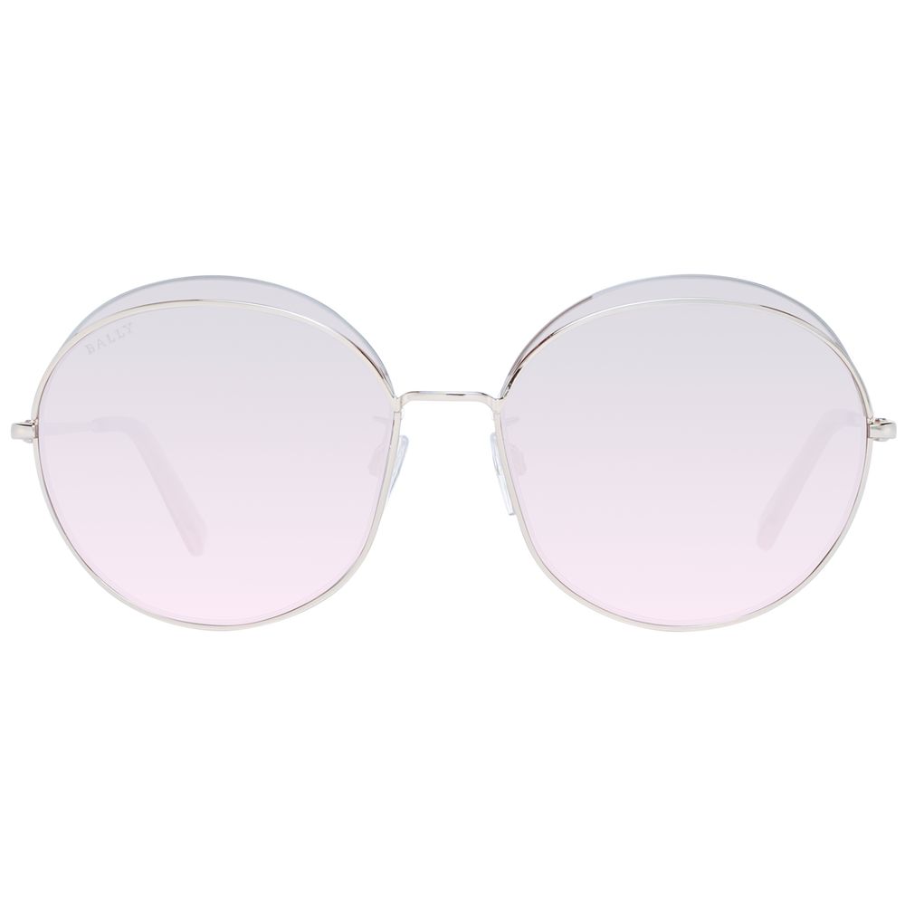 Rose Gold Metal Sunglasses